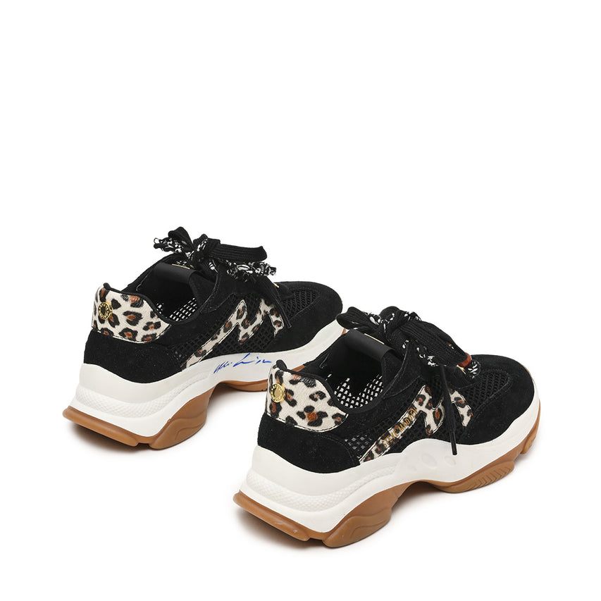 Maxfield Sneaker BLACK SUED - view 3
