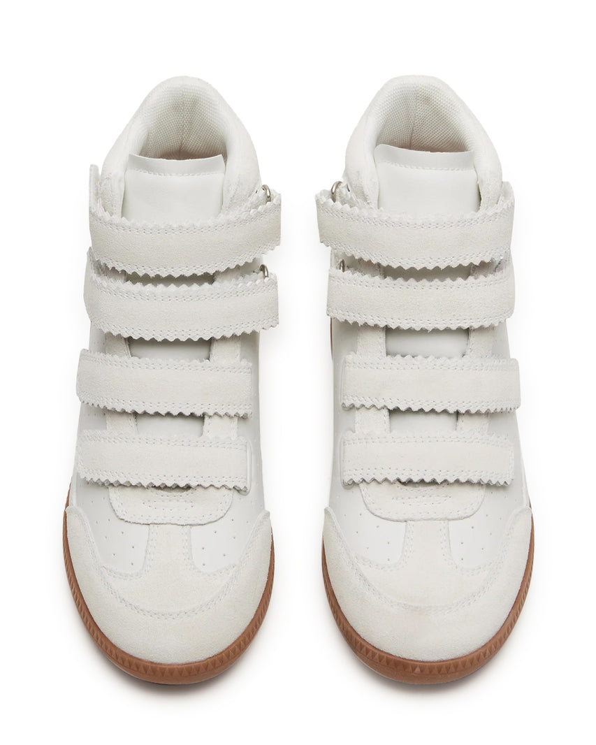 Mustang Sneaker WHITE SUEDE