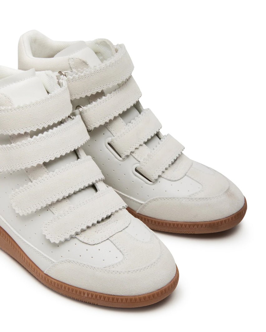 Mustang Sneaker WHITE SUEDE