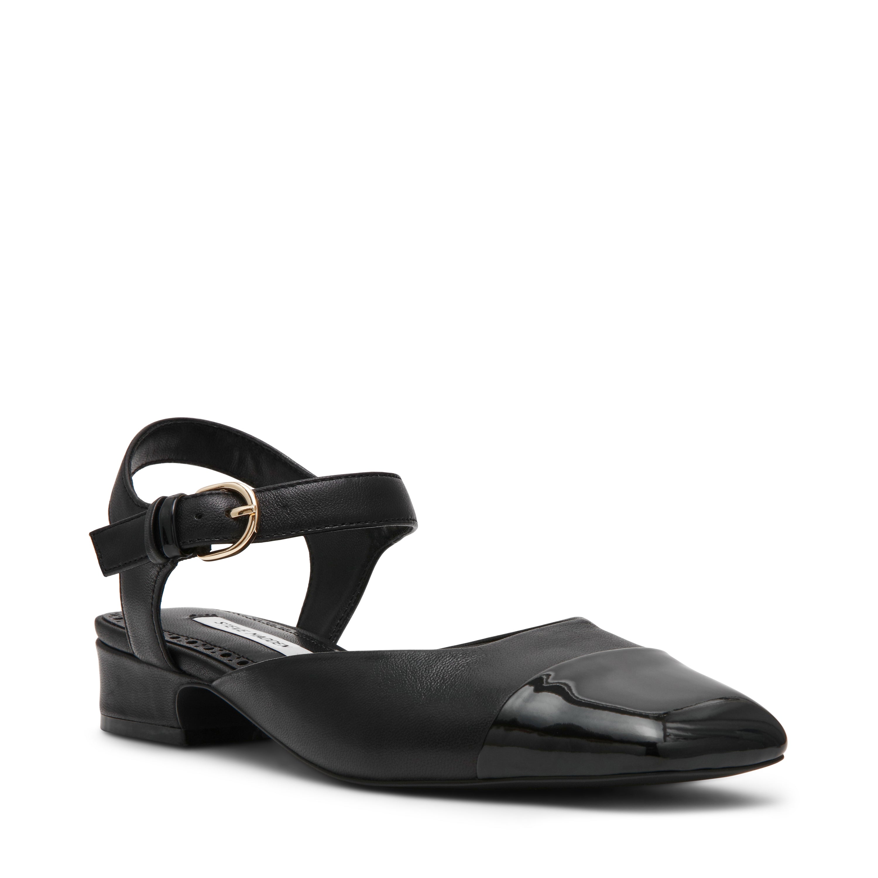 Novie Flat Shoe BLACK LEATHER - view 2