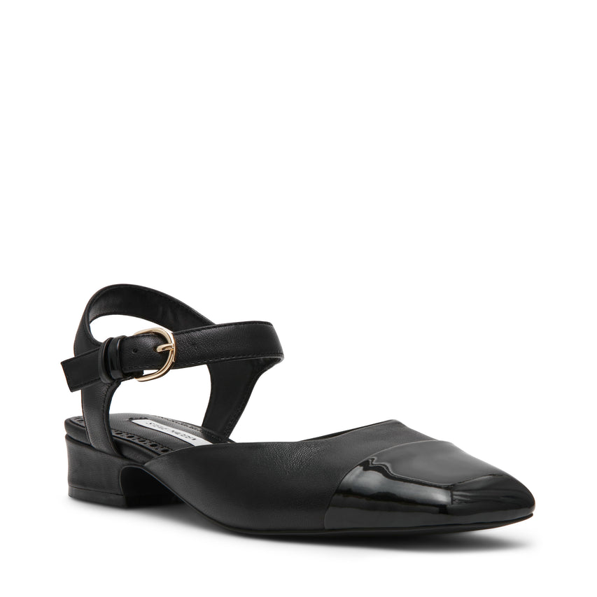 Novie Flat Shoe BLACK LEATHER - view 2