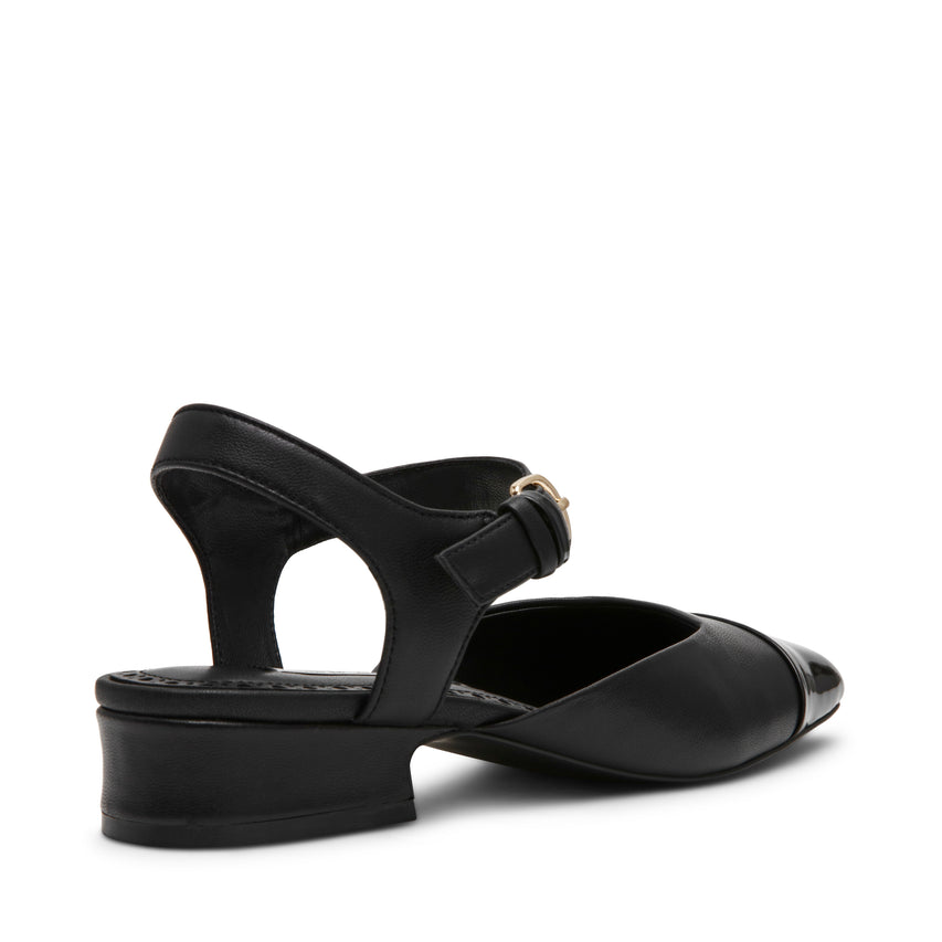 Novie Flat Shoe BLACK LEATHER - view 5