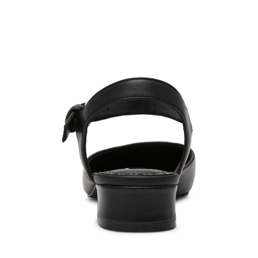 Novie Flat Shoe BLACK LEATHER - view 4