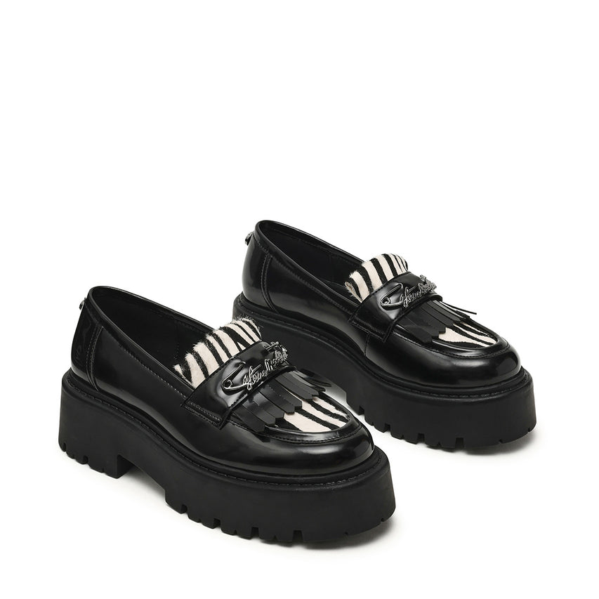 On-Call Flat Shoe BLK BOX ACTION - view 2