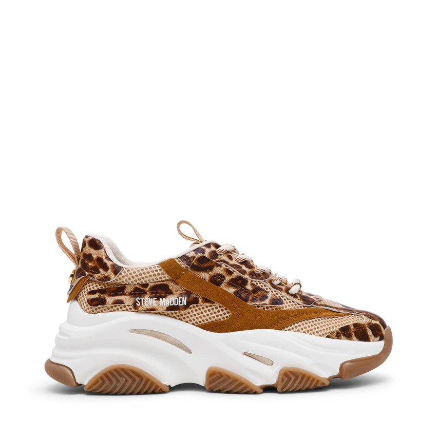 Possession-E Sneaker LEOP/TAN