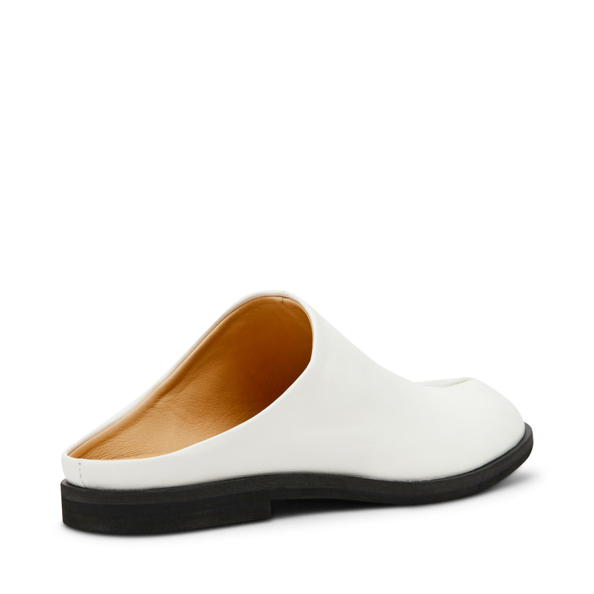 Tino Flat Shoe WHITE LEATHER - view 5