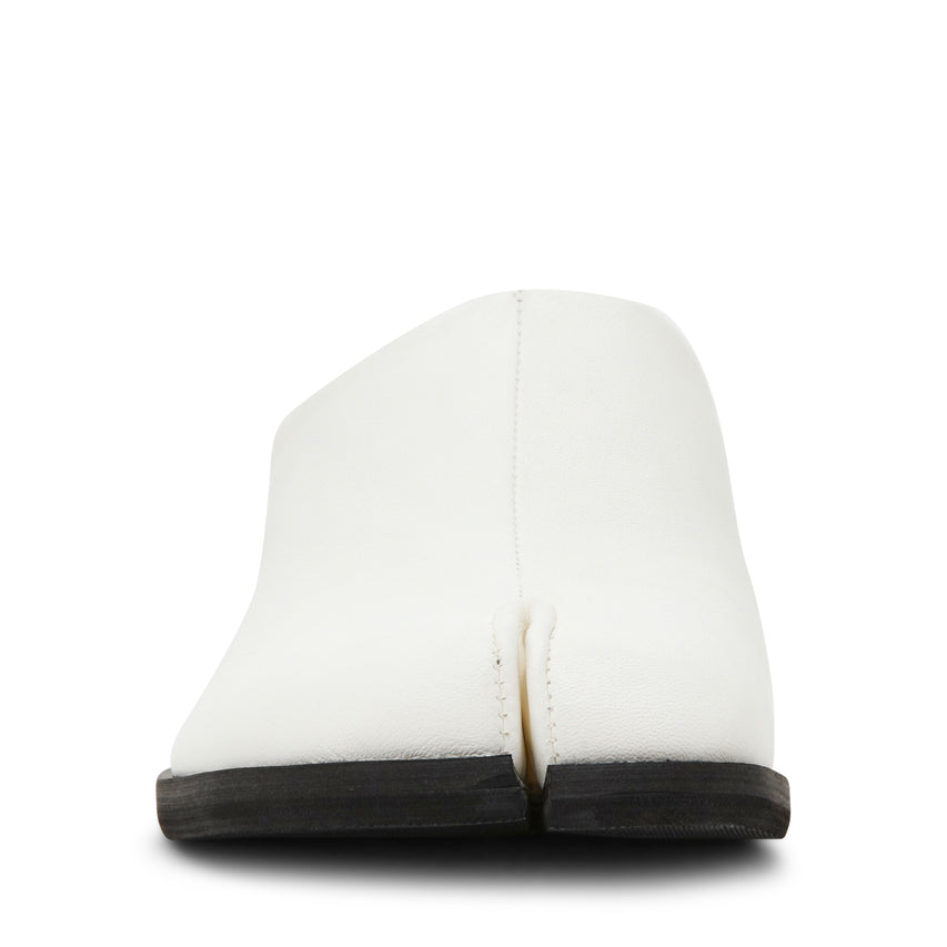 Tino Flat Shoe WHITE LEATHER - view 3