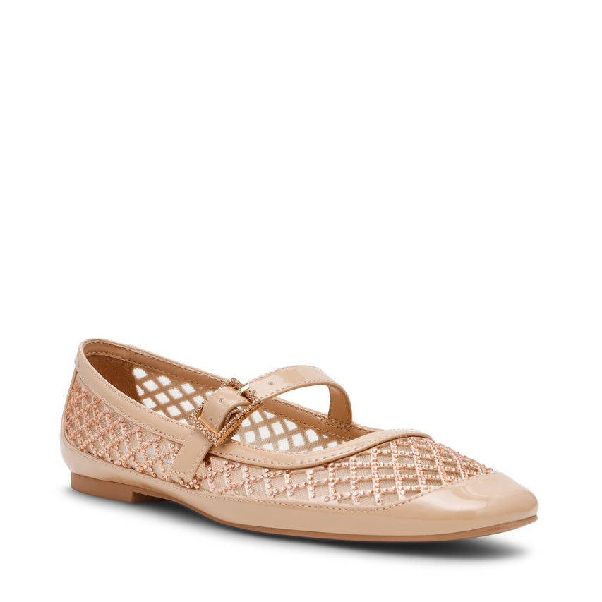 Well-Done Flat Shoe BLUSH PATENT