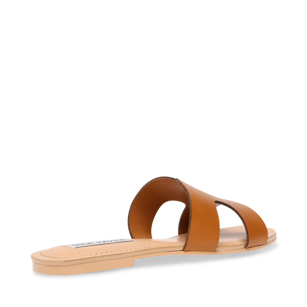 Zarnia Sandal COGNAC LEATHER – Steve Madden Europe