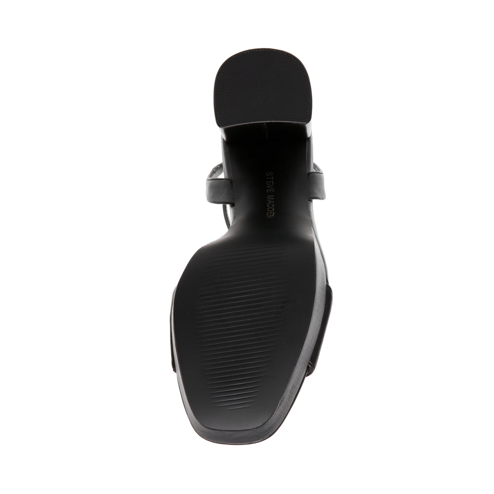 Steve Madden Lessa Sandal BLACK Sandals All Products