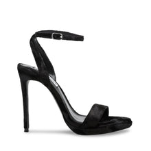 Steve Madden Wordly Sandal BLACK VELVET Sandals All Products