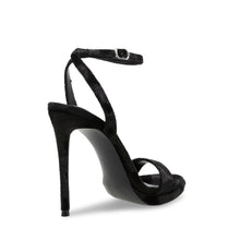 Steve Madden Wordly Sandal BLACK VELVET Sandals All Products