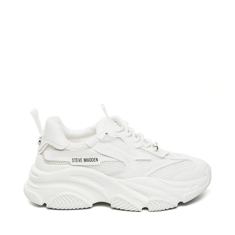 Steve Madden Possession-E Sneaker WHITE Sneakers All Products