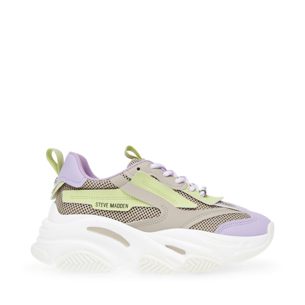 Steve Madden Possession Sneaker LILAC MULTI Sneakers All Products