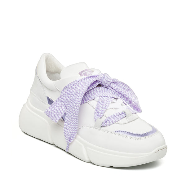 Steve Madden Maisie Sneaker WHITE/LILA Sneakers All Products