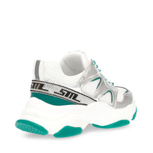 Steve Madden Medallist2 Sneaker WHITE/EMERALD Sneakers All Products