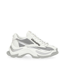 Steve Madden Zoomz Sneaker WHITE/SIL Sneakers All Products