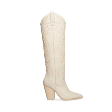 Steve Madden Lasso Boot BONE LEATHER Boots All Products