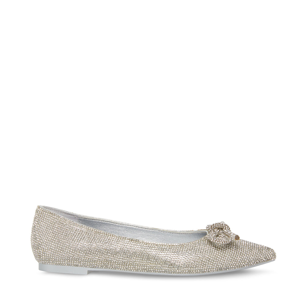 Steve Madden Elina-R Ballerina SILVER Flat shoes All Products