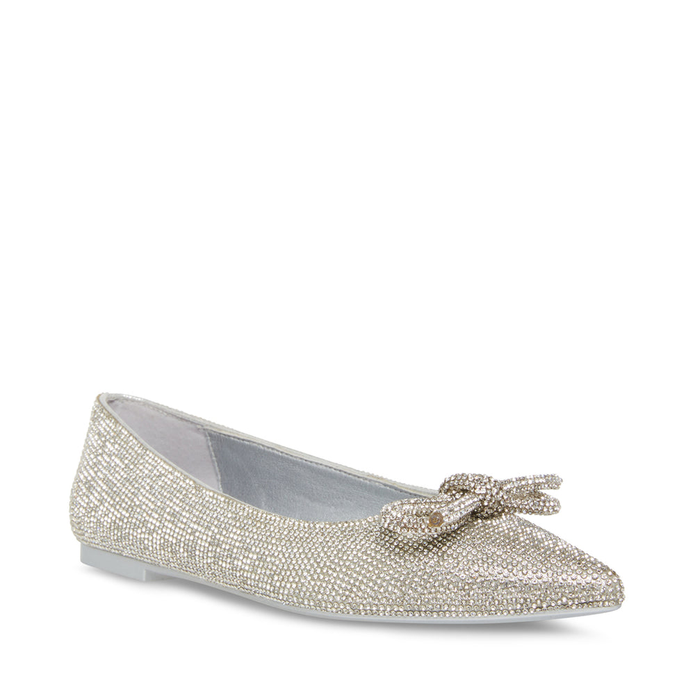 Steve Madden Elina-R Ballerina SILVER Flat shoes All Products