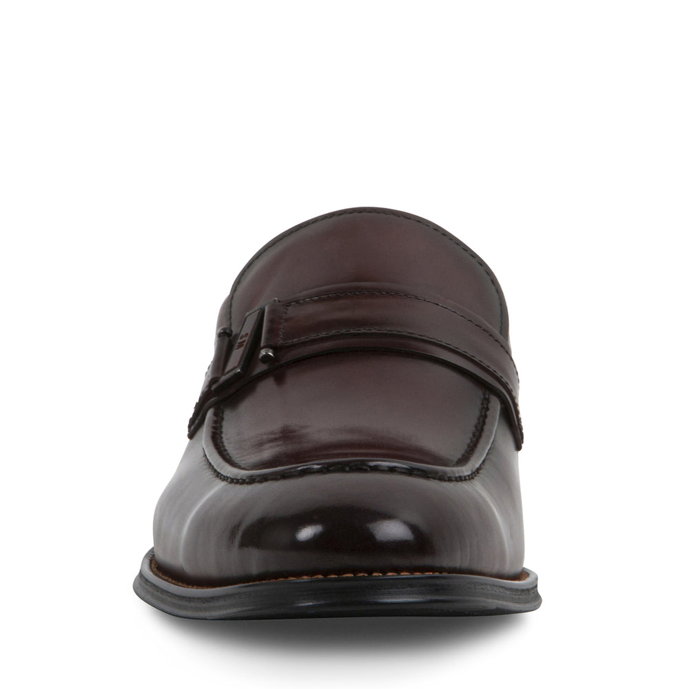 Steve Madden Men Dulos Loafer BURGUNDY LEATHER Casual All Products