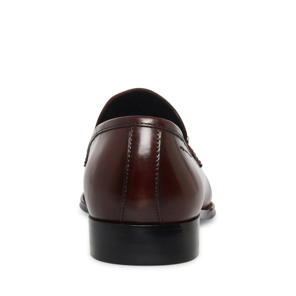 Steve Madden Men Dulos Loafer BURGUNDY LEATHER Casual All Products