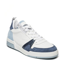 Steve Madden Men Kean-M Sneaker WHT/LT BLUE Sneakers All Products