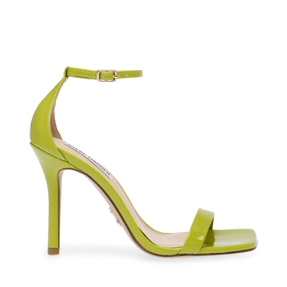 Steve Madden Uphill Sandal LIME PATENT Sandals All Products