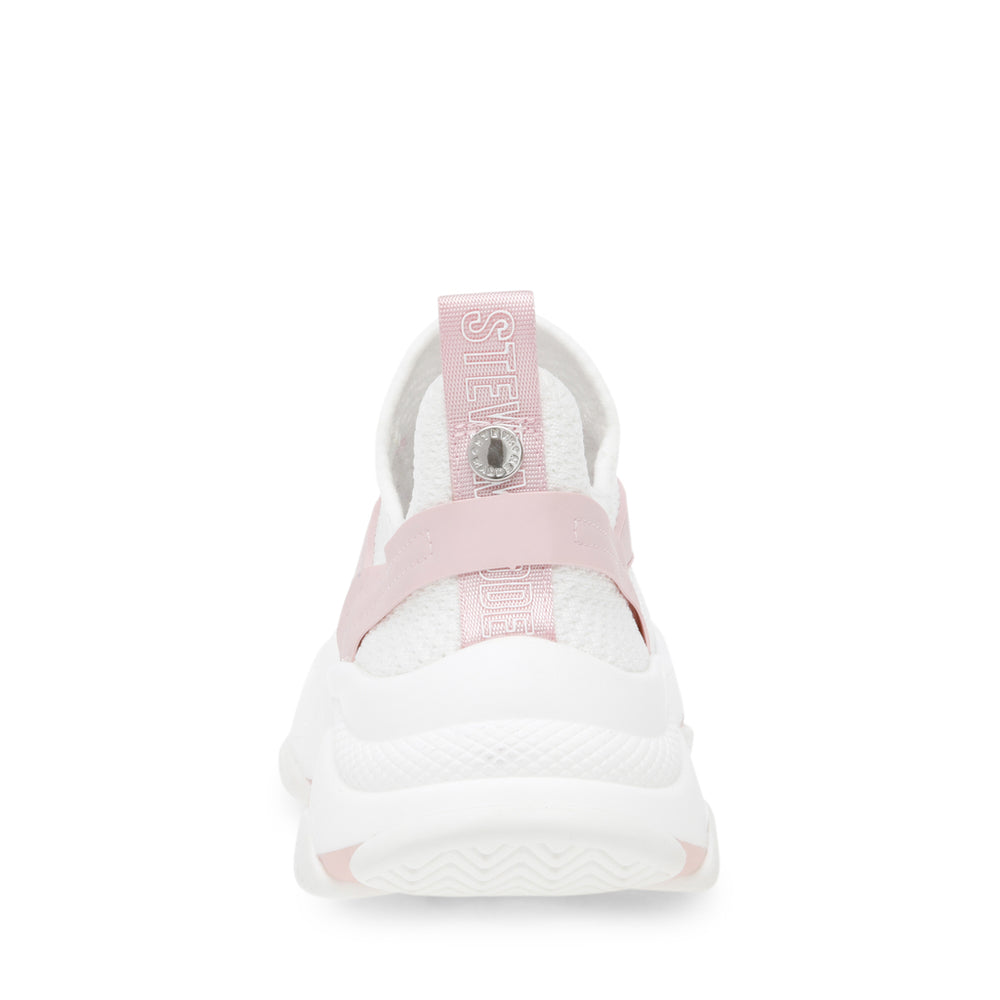 Steve Madden Match-E Sneaker WHITE/PINK Sneakers All Products