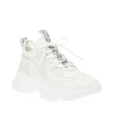 Steve Madden Matchbox Sneaker WHITE/WHITE Sneakers SNEAKER HP BLOCK