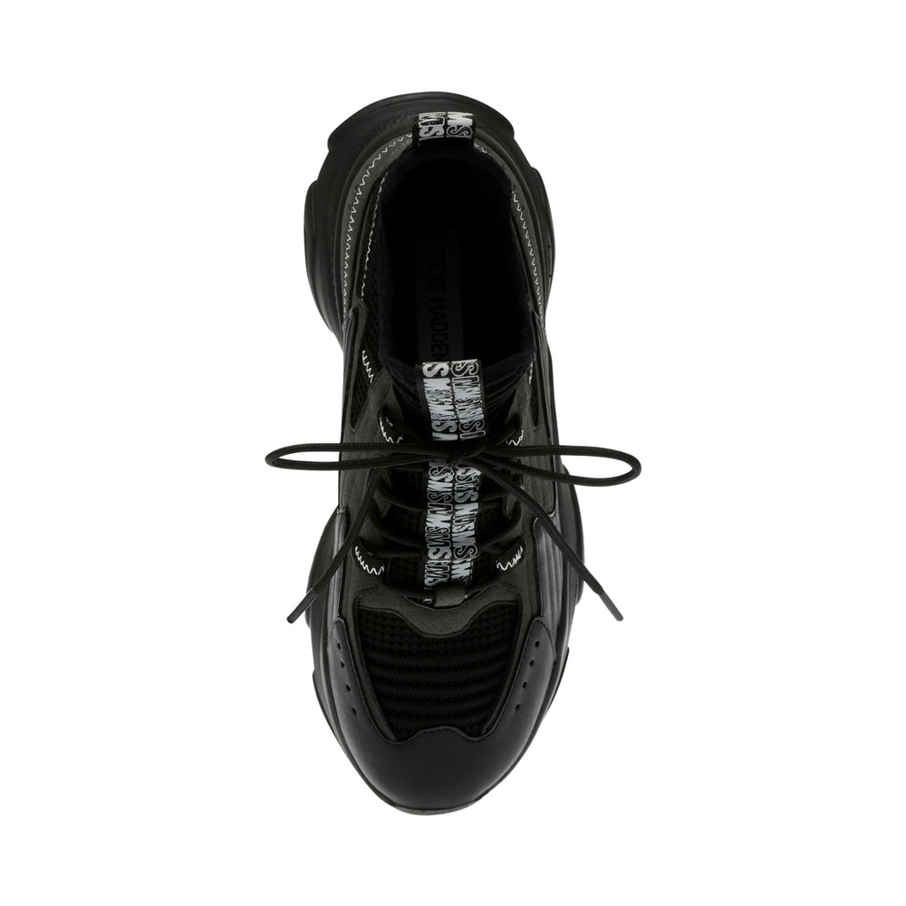 Steve Madden Matchbox Sneaker BLACK/BLACK Sneakers 90's Nostalgia