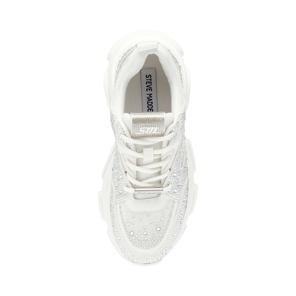 Steve Madden Privy Sneaker WHITE Sneakers All Products